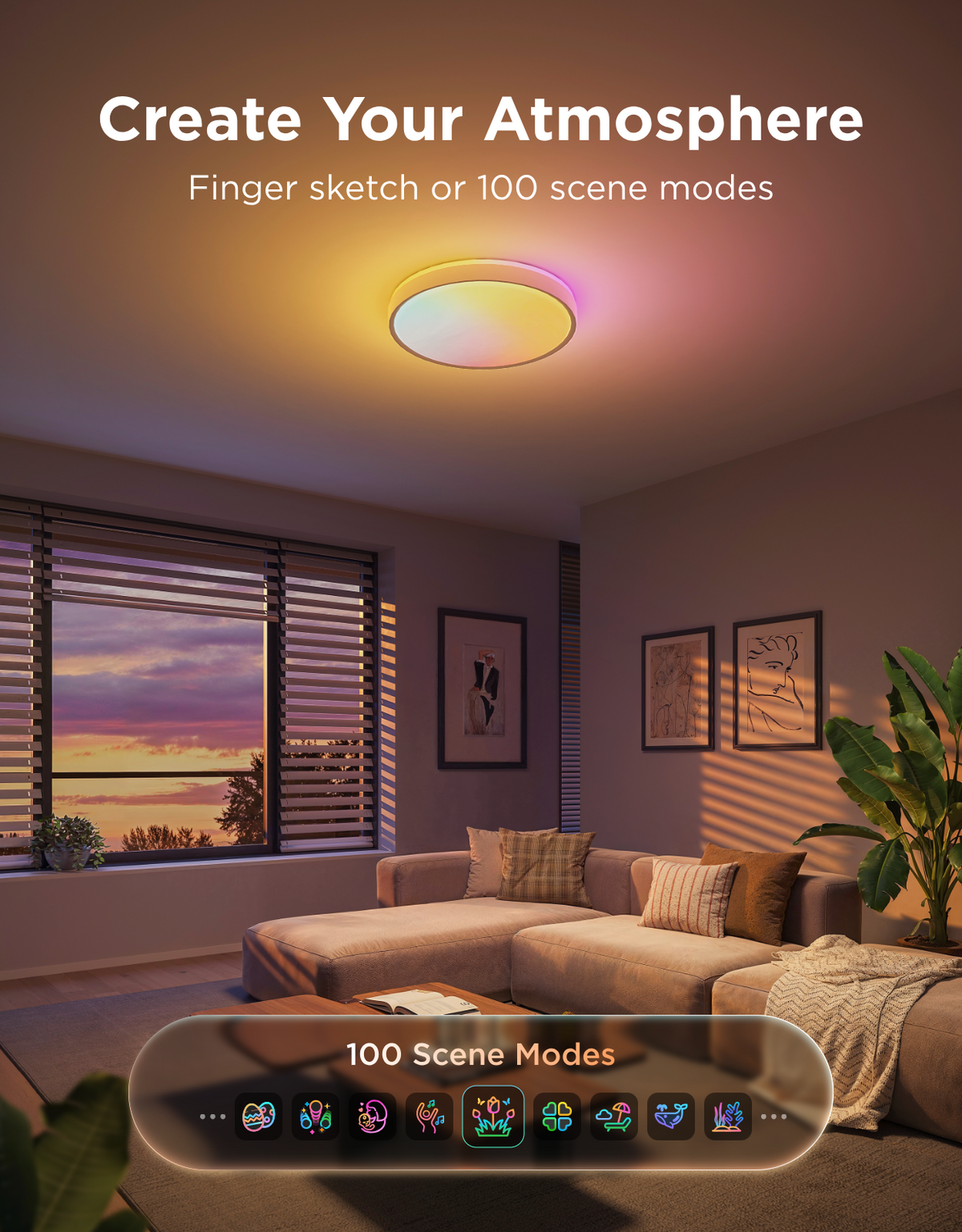 GOVEE 18INCH CEILING LIGHT PRO
