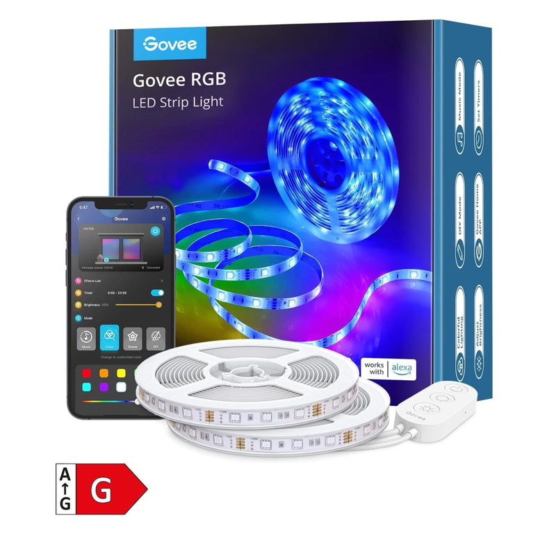 GOVEE RGB LED STRIP LIGHTS 2 x 5M