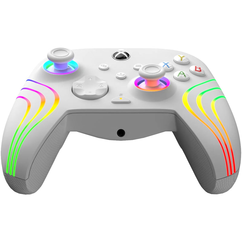 PDP XBOX WIRED CONTROLLER AFTERGLOW WAVE WHITE