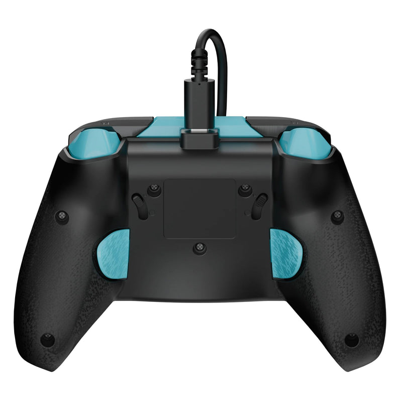 PDP XBOX WIRED REMATCH CONTROLLER - TITAN STEEL GLOW IN THE DARK