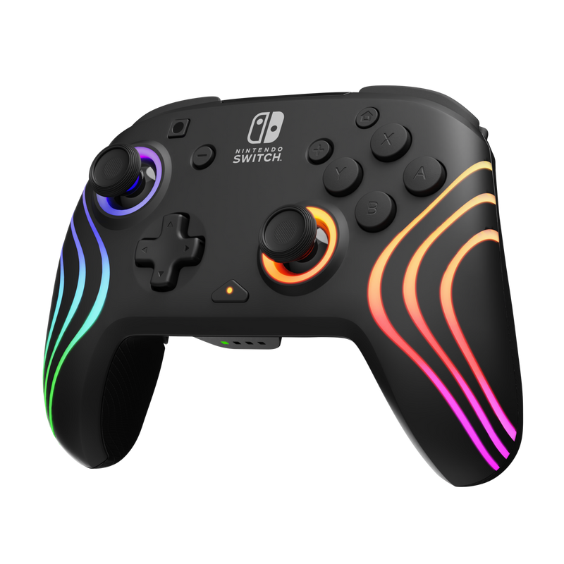 PDP SWITCH AFTERGLOW WAVE WIRELESS CONTROLLER (BLACK) WITH MOTION