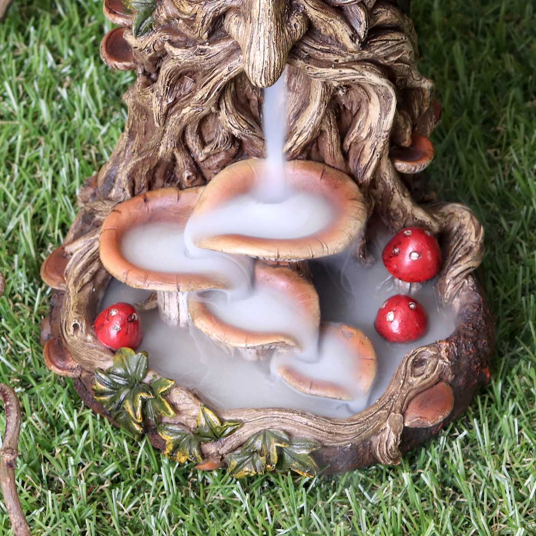 NEMESIS NOW THE WISEST DRYAD BACKFLOW INCENSE BURNER 18CM