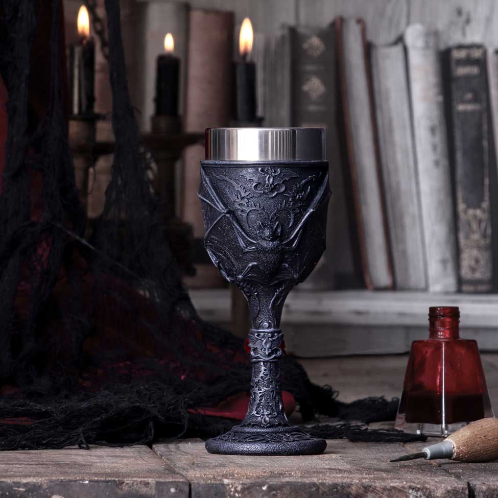 NEMESIS NOW DARK FANG GOBLET 18.5CM