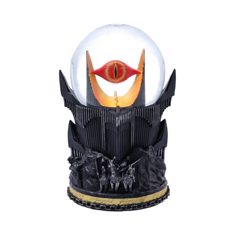 NEMESIS NOW LORD OF THE RINGS SAURON SNOW GLOBE 18CM