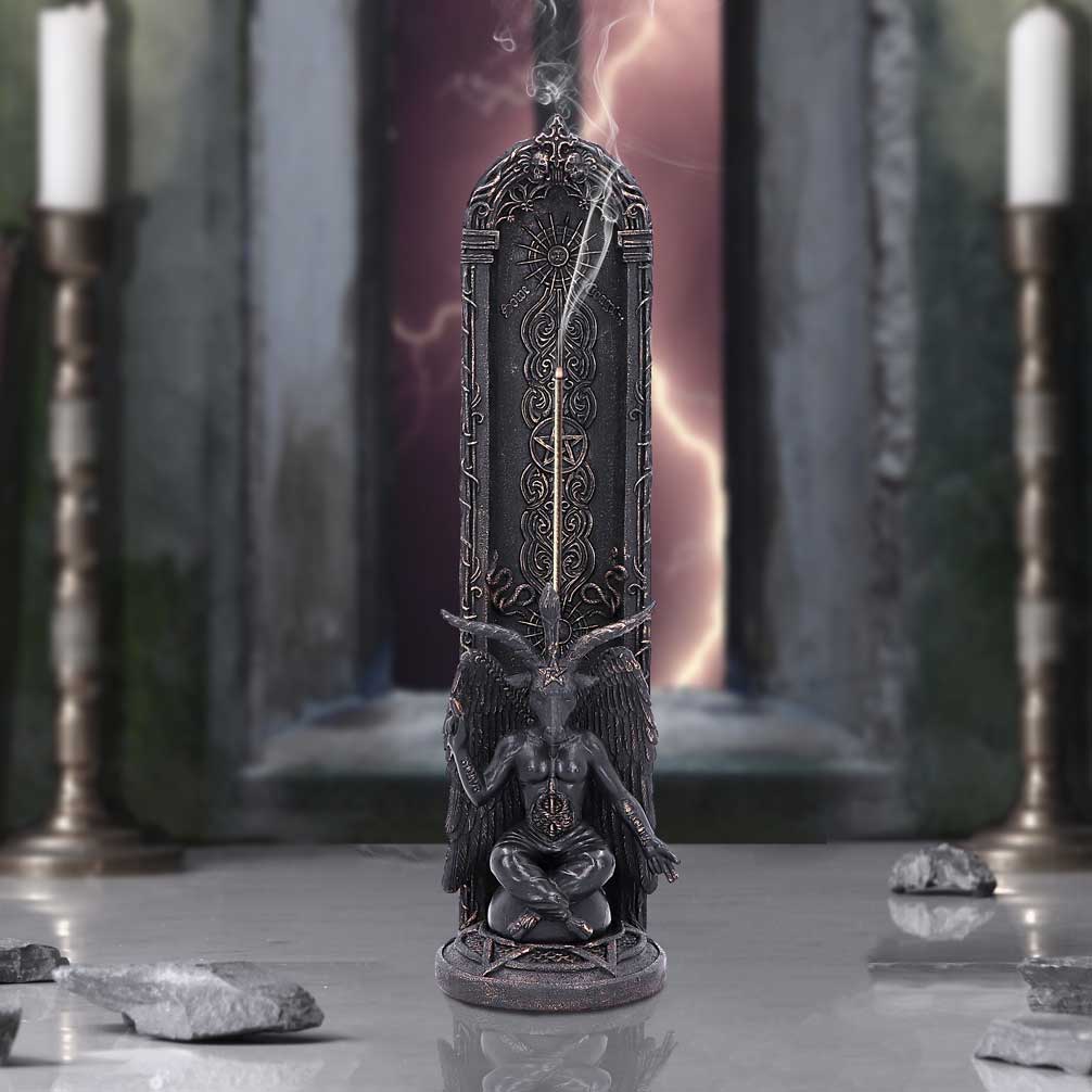 NEMESIS NOW BAPHOMET'S ESSENCE INCENSE BURNER 23.9CM