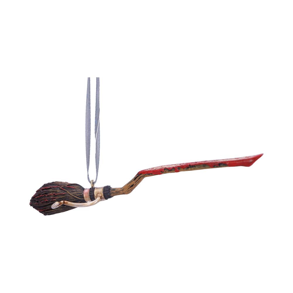 NEMESIS NOW HARRY POTTER FIREBOLT HANGING ORNAMENT 15.5CM