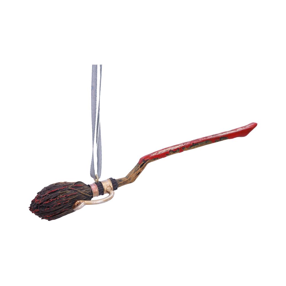 NEMESIS NOW HARRY POTTER FIREBOLT HANGING ORNAMENT 15.5CM