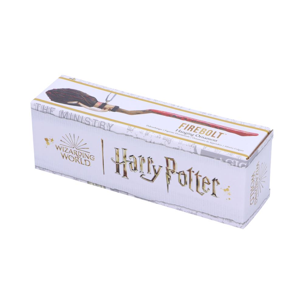 NEMESIS NOW HARRY POTTER FIREBOLT HANGING ORNAMENT 15.5CM