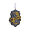 NEMESIS NOW HARRY POTTER HUFFLEPUFF CREST HANGING ORNAMENT 8CM