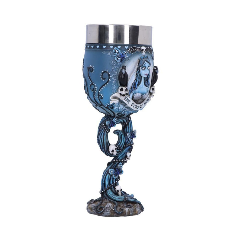 NEMESIS NOW Corpse bride Emily goblet