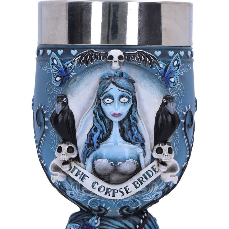 NEMESIS NOW Corpse bride Emily goblet