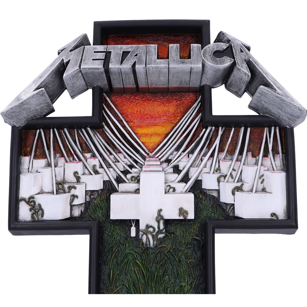 NEMESIS NOW METALLICA MASTER OF PUPPETS WALL PLAQUE 31.5CM