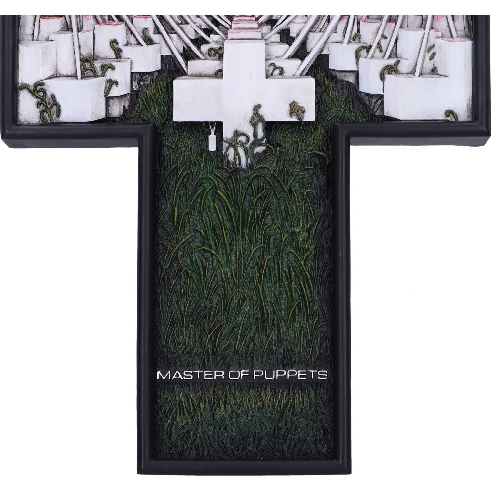 NEMESIS NOW METALLICA MASTER OF PUPPETS WALL PLAQUE 31.5CM