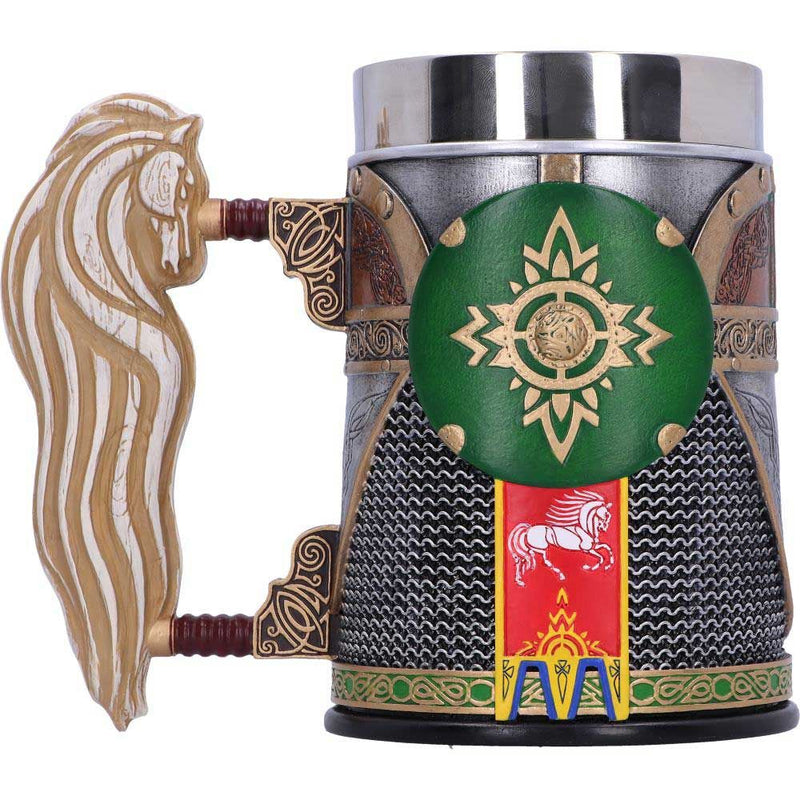 NEMESIS NOW LORD OF THE RINGS ROHAN TANKARD 15.5CM