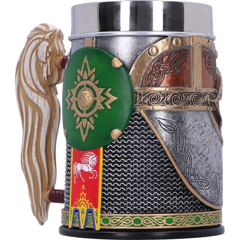 NEMESIS NOW LORD OF THE RINGS ROHAN TANKARD 15.5CM