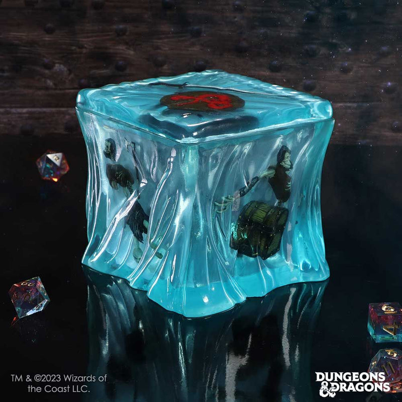 NEMESIS NOW DUNGEONS & DRAGONS GELATINOUS CUBE DICE BOX 11.5CM