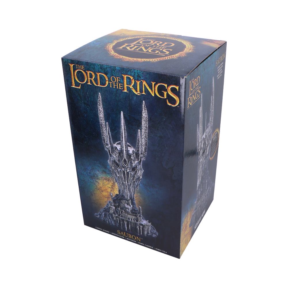 NEMESIS NOW LORD OF THE RINGS SAURON TEA LIGHT HOLDER 33CM