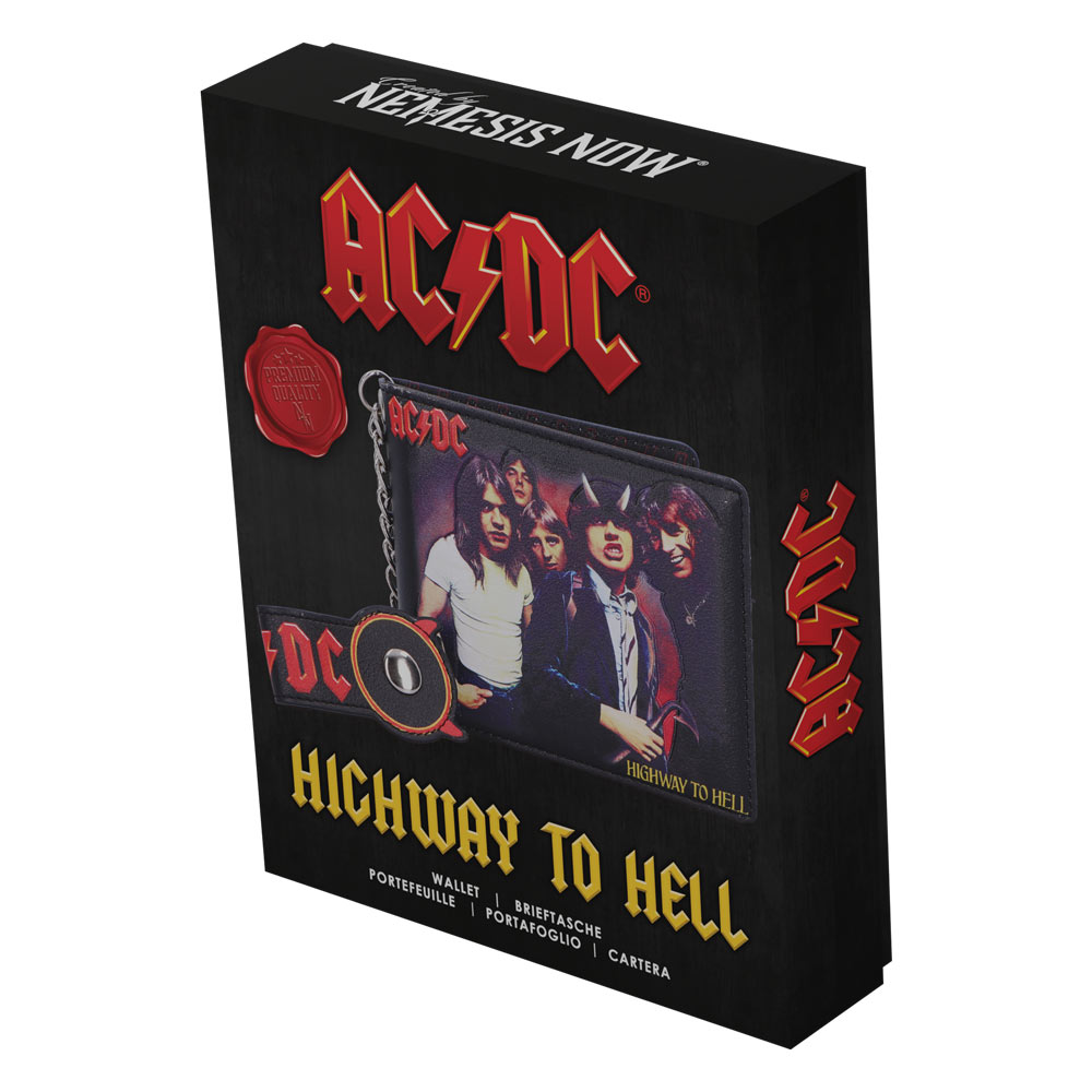 NEMESIS NOW ACDC HIGHWAY TO HELL WALLET 11CM