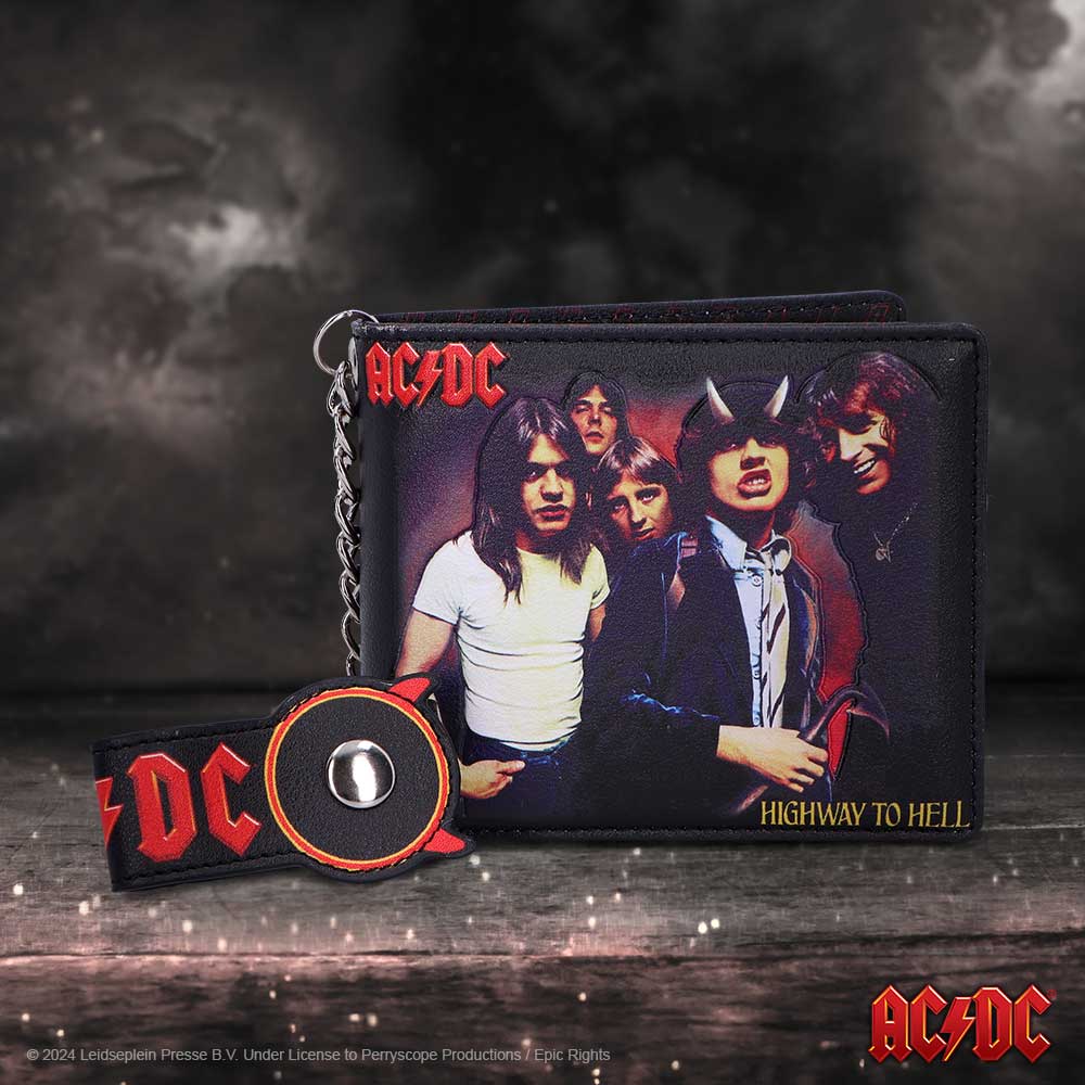 NEMESIS NOW ACDC HIGHWAY TO HELL WALLET 11CM