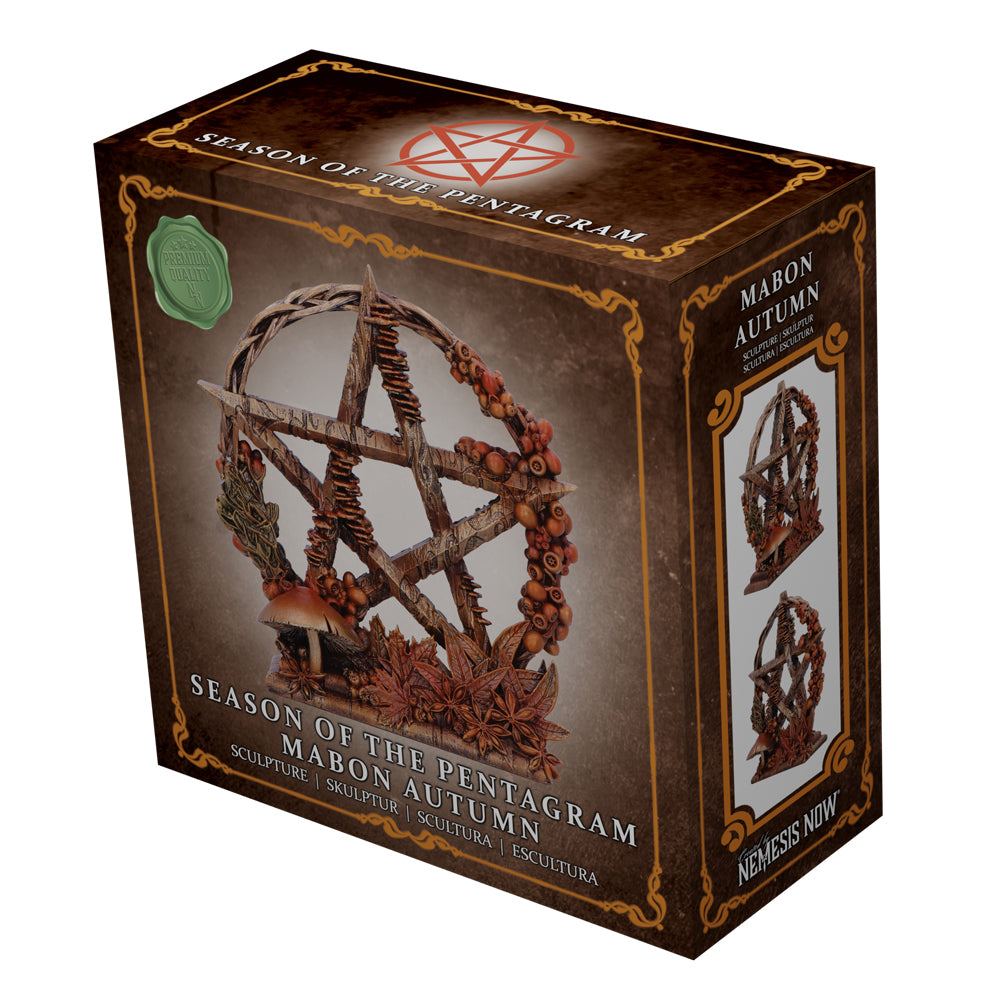 NEMESIS NOW SEASON OF THE PENTAGRAM MABON (AUTUMN) 16.5CM