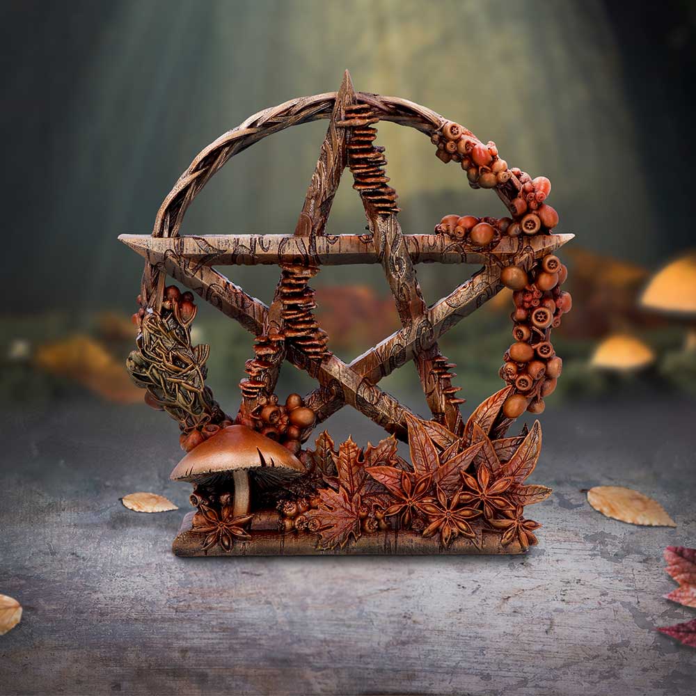 NEMESIS NOW SEASON OF THE PENTAGRAM MABON (AUTUMN) 16.5CM