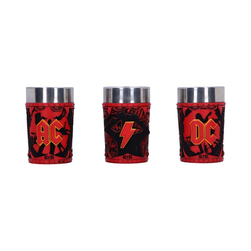 NEMESIS NOW AC/DC logo glass set