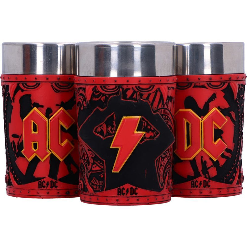 NEMESIS NOW AC/DC logo glass set