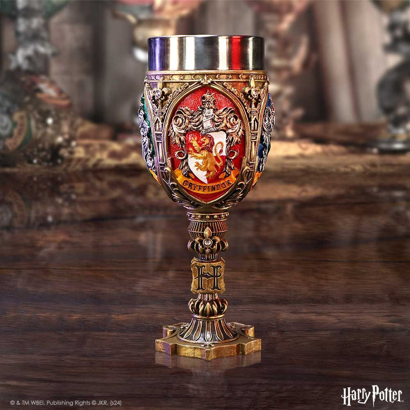 NEMESIS NOW HARRY POTTER FOUR HOUSE COLLECTIBLE GOBLET 19.7CM