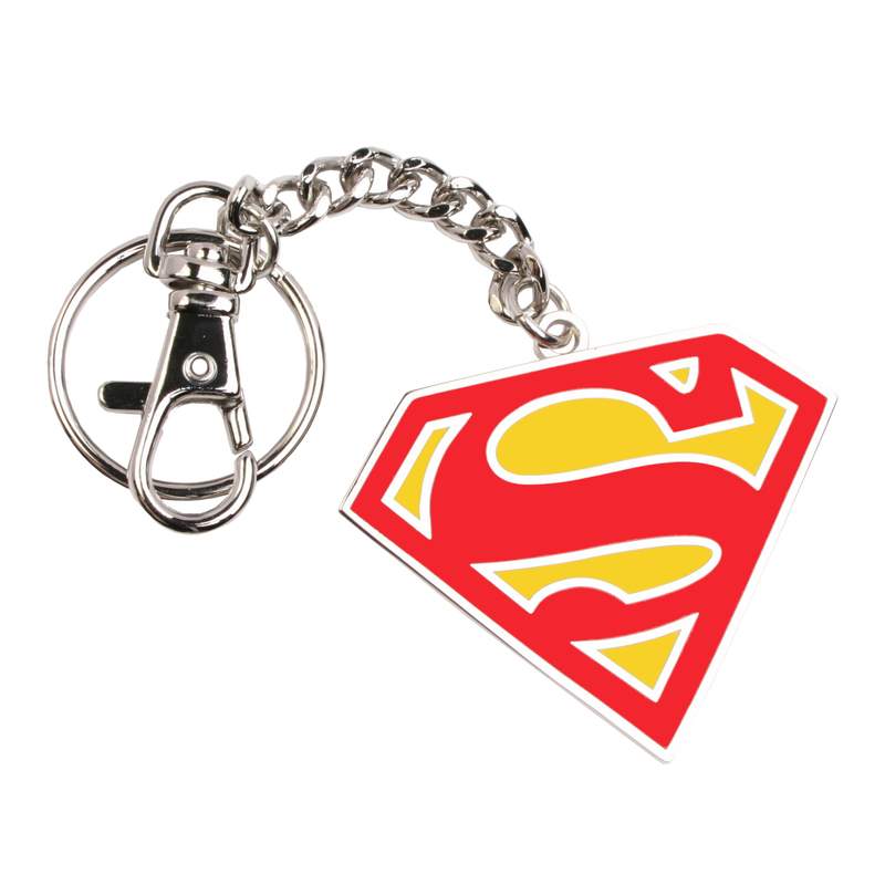 NOBLE COLLECTION DC - SUPERMAN C - J - SUPERMAN KEYCHAIN (RED)