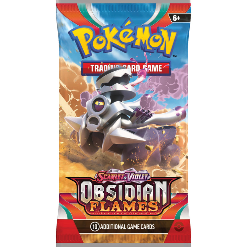 POKEMON TCG: SCARLET & VIOLET: OBSIDIAN FLAMES - BOOSTER PACK