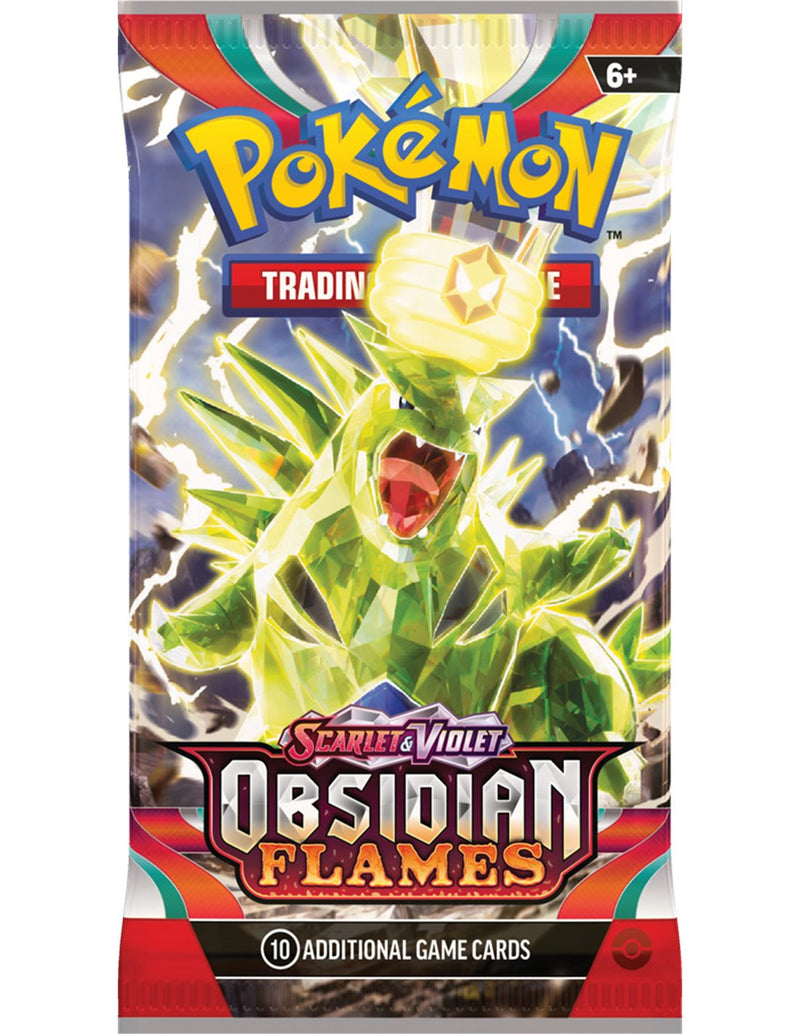 POKEMON TCG: SCARLET & VIOLET: OBSIDIAN FLAMES - BOOSTER PACK