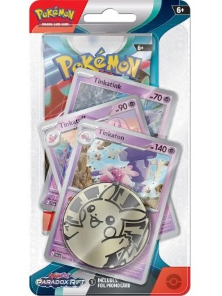 POKEMON TCG: SCARLET & VIOLET: PARADOX RIFT - PREMIUM CHECKLANE BLISTER