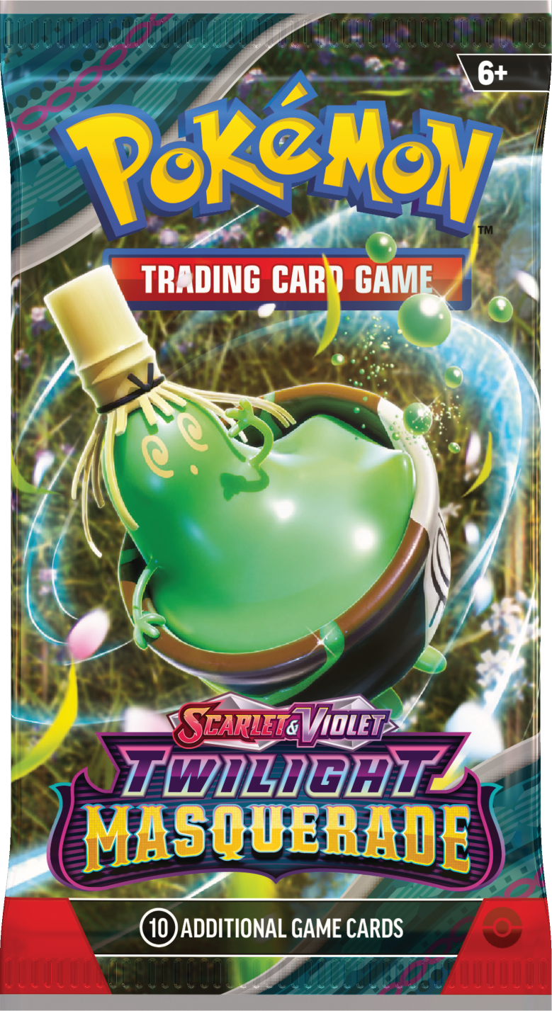 POKEMON TCG: SCARLET & VIOLET: TWILIGHT MASQUERADE  - BOOSTER PACK