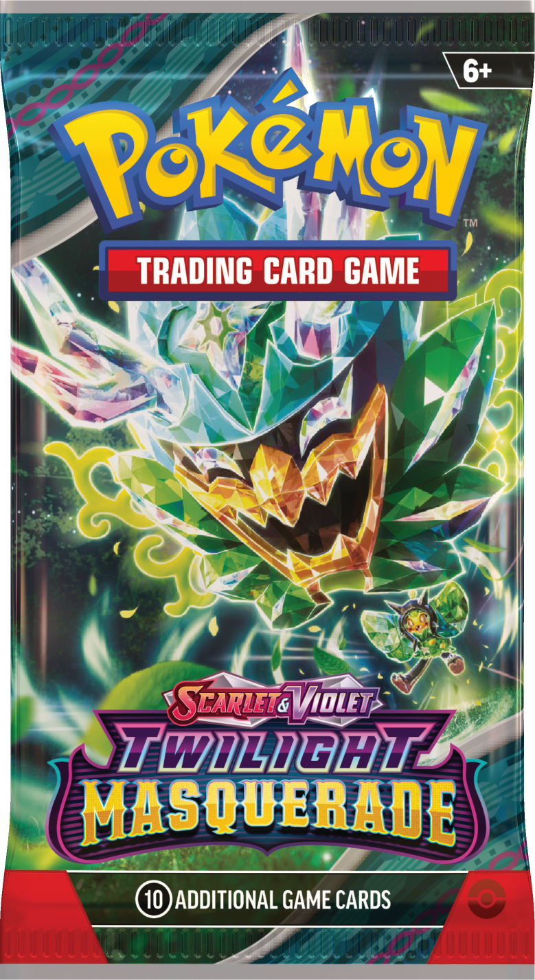 POKEMON TCG: SCARLET & VIOLET: TWILIGHT MASQUERADE  - BOOSTER PACK