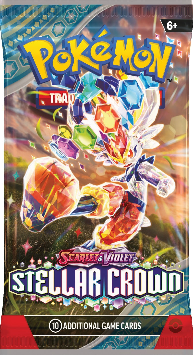 POKEMON TCG: SCARLET & VIOLET: STELLAR CROWN - BOOSTER PACK