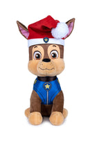 PAW PATROL - CHASE CHRISTMAS 27CM PLUSH