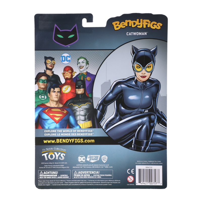 NOBLE COLLECTION DC - BATMAN C - CATWOMAN BENDYFIG (COMIC)