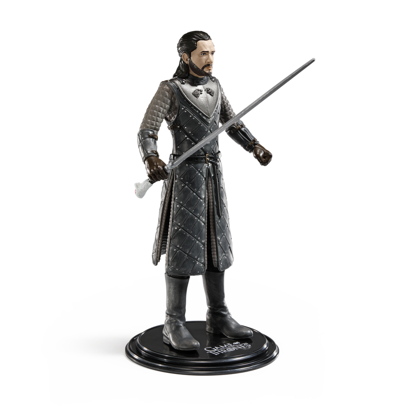 NOBLE COLLECTION - GAME OF THRONES - JON SNOW BENDYFIG