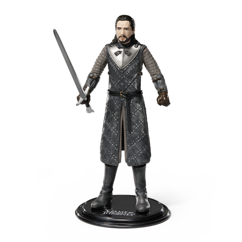 NOBLE COLLECTION - GAME OF THRONES - JON SNOW BENDYFIG