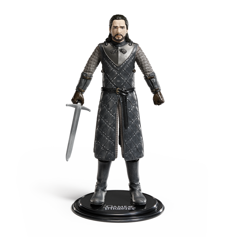 NOBLE COLLECTION - GAME OF THRONES - JON SNOW BENDYFIG