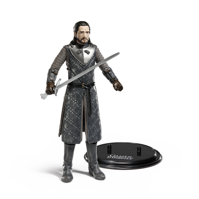 NOBLE COLLECTION - GAME OF THRONES - JON SNOW BENDYFIG