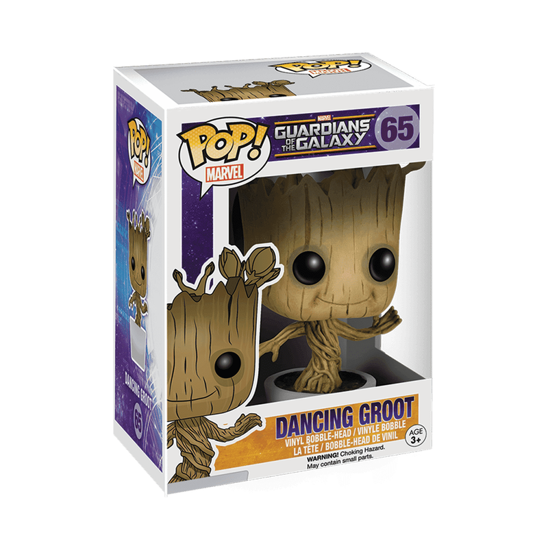 FUNKO POP BOBBLE: MARVEL - GUARDIANS OF THE GALAXY - DANCING GROOT