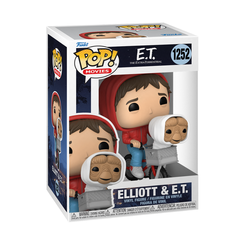 FUNKO POP MOVIES: E.T. - ELLIOTT W/ET IN BIKE BASKET