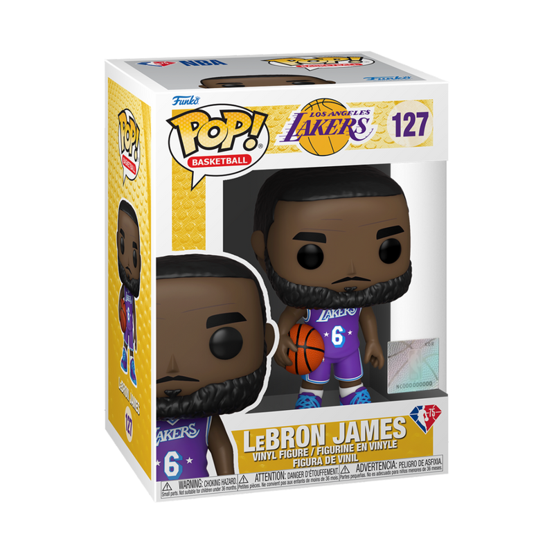 FUNKO POP NBA: LA LAKERS - LEBRON JAMES (CITY EDITION)