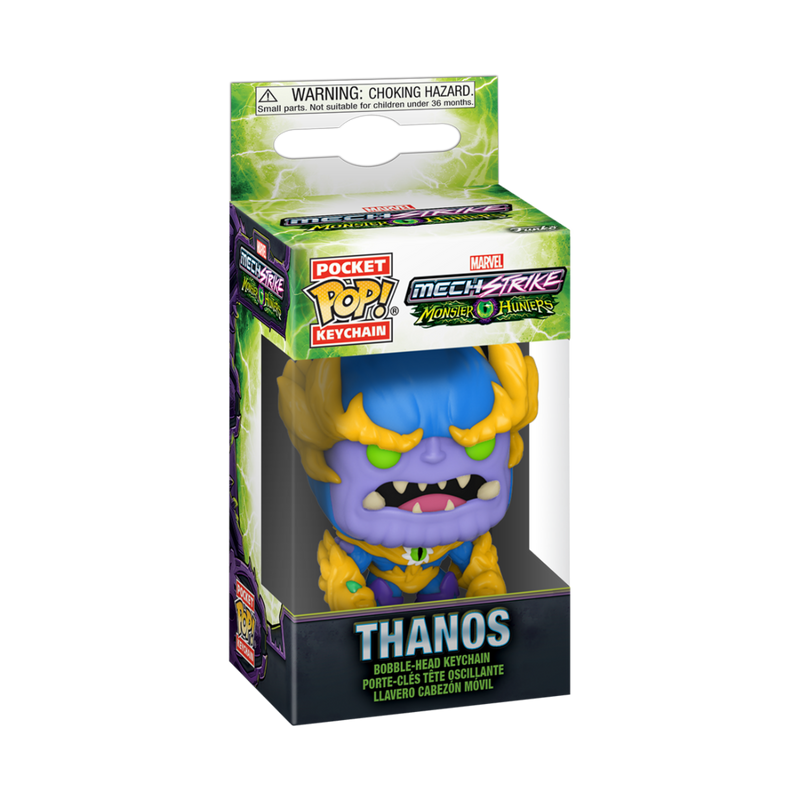 FUNKO POCKET POP KEYCHAIN Monster hunters Thanos