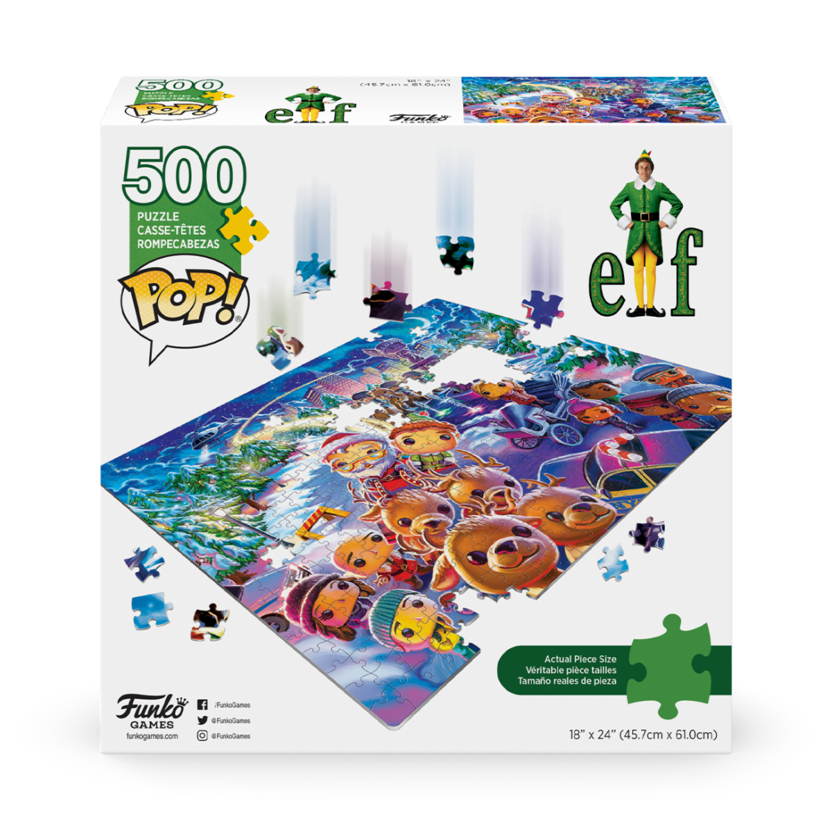 FUNKO GAMES POP! PUZZLES - ELF - 500 PIECES
