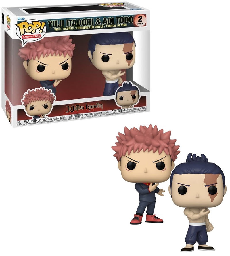 FUNKO POP ANIMATION: JUJUTSU KAISEN - Itadori & Todo 2-PACK