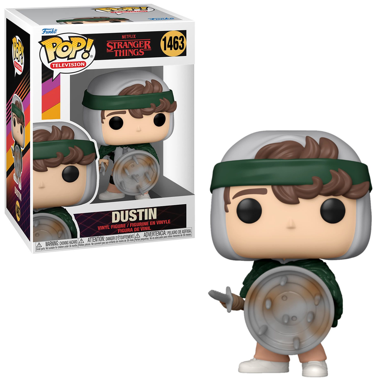 FUNKO POP TV Stranger Things – Hunter Dustin shield