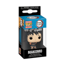 FUNKO POCKET POP KEYCHAIN Demon Slayer Makomo with flower headdress