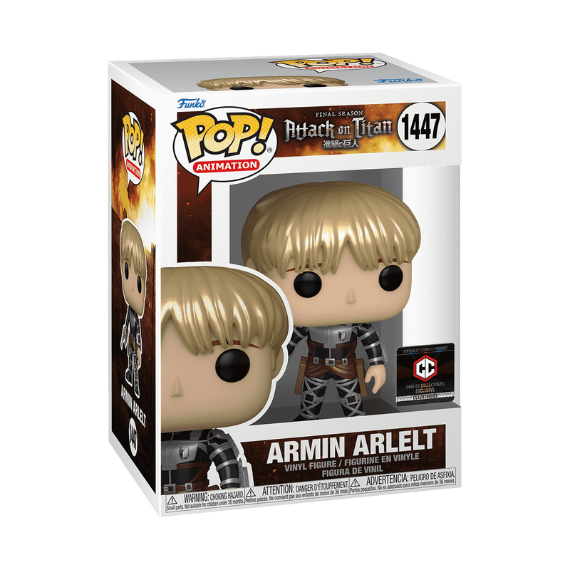 FUNKO POP ANIMATION: ATTACK ON TITAN - ARMIN ARLERT (MT)